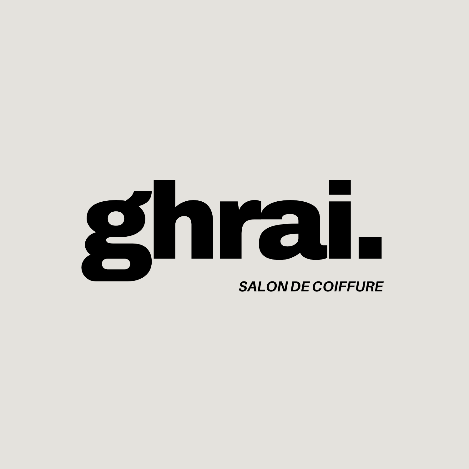 Logo GHRAI - Salon de coiffure Mondelange