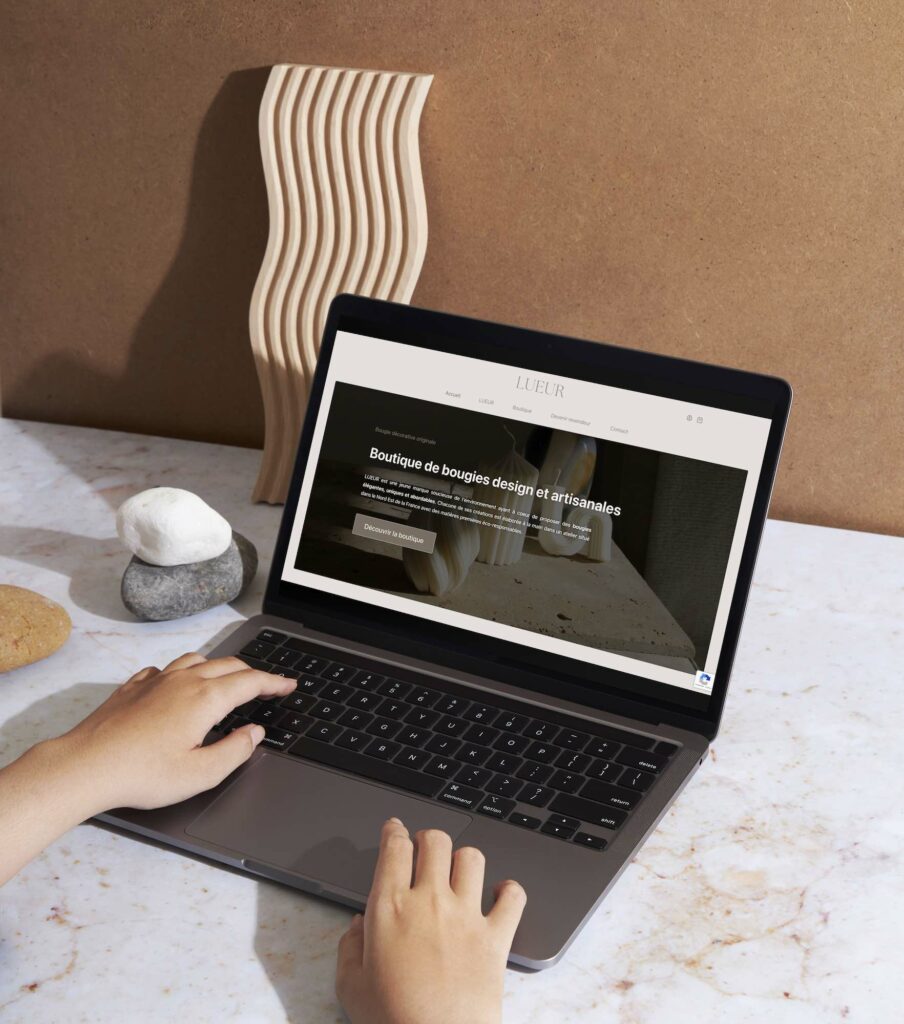 VPW x LUEUR - Bougie design boutique